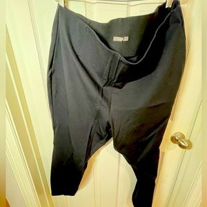 Wide waist dress pant